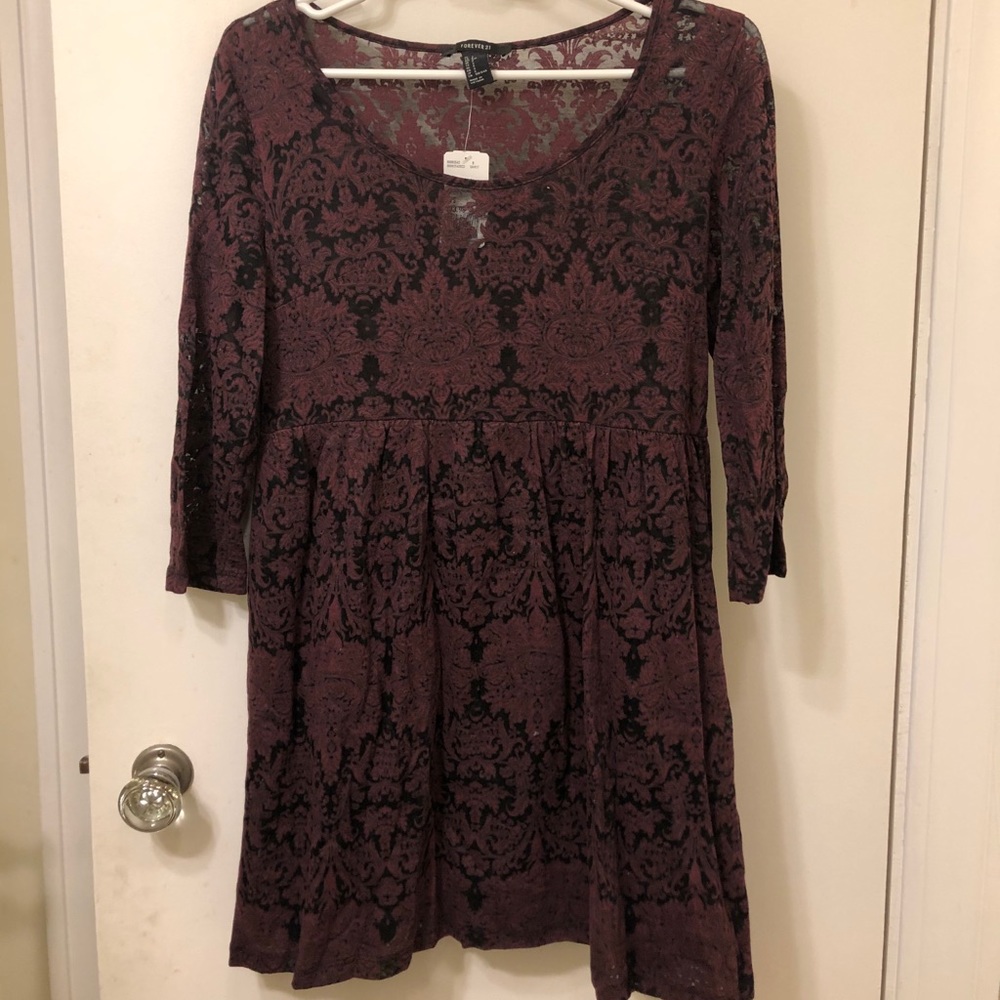 NEW - Maroon Dress